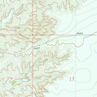 United States Geological Survey Wolf Point NW, MT (1972, 24000-Scale) digital map