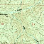 United States Geological Survey Wolf Point, WA (1984, 24000-Scale) digital map