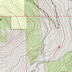 United States Geological Survey Wolf Prairie, MT (1997, 24000-Scale) digital map