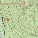 United States Geological Survey Wolf Prairie, MT (1997, 24000-Scale) digital map