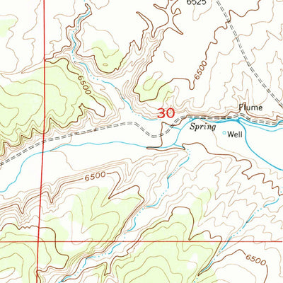 United States Geological Survey Wolf Ridge, CO (1952, 24000-Scale) digital map