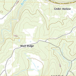 United States Geological Survey Wolf Ridge, TX (2022, 24000-Scale) digital map