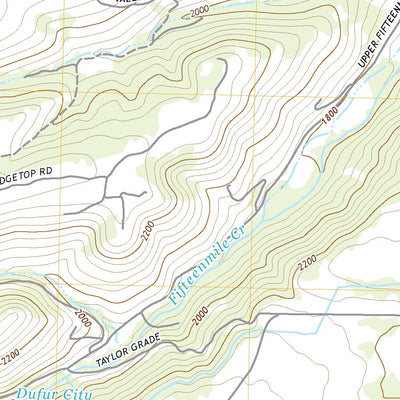 United States Geological Survey Wolf Run, OR (2020, 24000-Scale) digital map