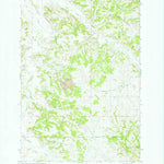 United States Geological Survey Wolf School, MT (1972, 24000-Scale) digital map