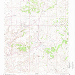 United States Geological Survey Wolf Stand, NM (1961, 24000-Scale) digital map