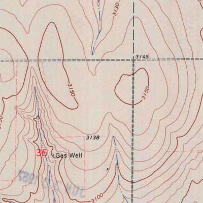United States Geological Survey Wolf SW, KS (1966, 24000-Scale) digital map