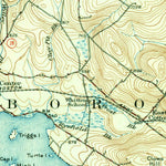 United States Geological Survey Wolfeboro, NH (1928, 62500-Scale) digital map