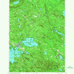 United States Geological Survey Wolfeboro, NH (1958, 62500-Scale) digital map