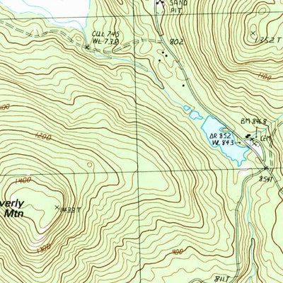 United States Geological Survey Wolfeboro, NH (1987, 24000-Scale) digital map