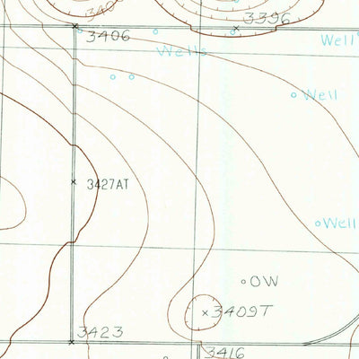 United States Geological Survey Wolfforth NW, TX (1985, 24000-Scale) digital map