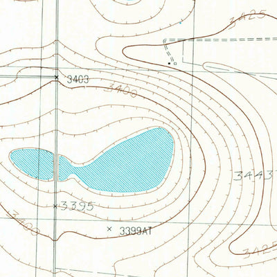 United States Geological Survey Wolfforth NW, TX (1985, 24000-Scale) digital map