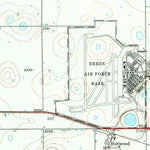 United States Geological Survey Wolfforth, TX (1957, 62500-Scale) digital map