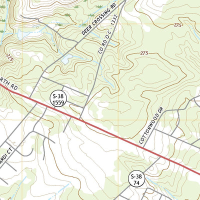 United States Geological Survey Wolfton, SC (2020, 24000-Scale) digital map