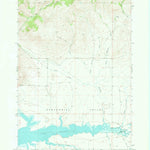 United States Geological Survey Wolverine Creek, MT (1968, 24000-Scale) digital map