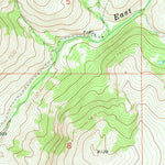 United States Geological Survey Wolverine Creek, MT (1968, 24000-Scale) digital map