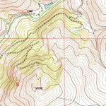 United States Geological Survey Wolverine Creek, MT (1997, 24000-Scale) digital map