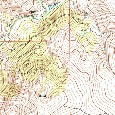 United States Geological Survey Wolverine Creek, MT (1997, 24000-Scale) digital map