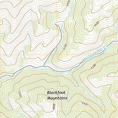 United States Geological Survey Wolverine, ID (2020, 24000-Scale) digital map