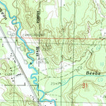 United States Geological Survey Wolverine, MI (1986, 24000-Scale) digital map
