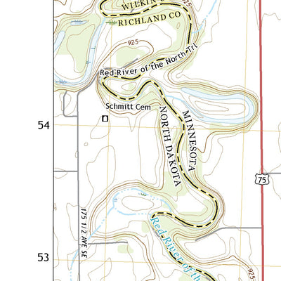 United States Geological Survey Wolverton, MN (2022, 24000-Scale) digital map