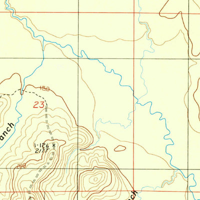 United States Geological Survey Womack, LA (1989, 24000-Scale) digital map