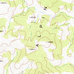 United States Geological Survey Wonder Mountain, NV (1972, 24000-Scale) digital map