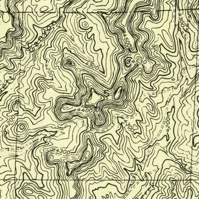 United States Geological Survey Wonder View, WY (1954, 24000-Scale) digital map
