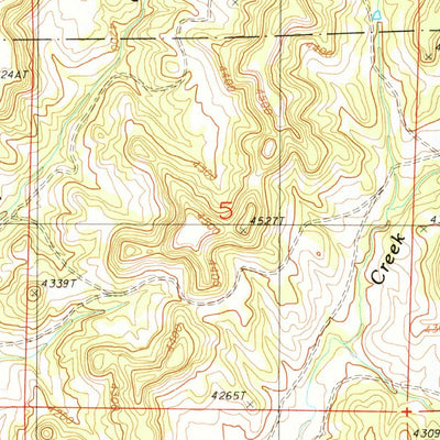 United States Geological Survey Wonder View, WY (1984, 24000-Scale) digital map
