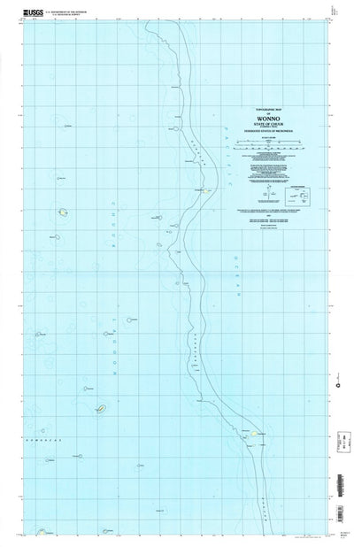 United States Geological Survey Wonno, FM (1997, 25000-Scale) digital map