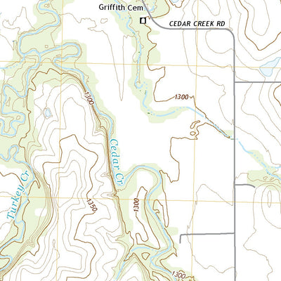 United States Geological Survey Wonsevu, KS (2022, 24000-Scale) digital map