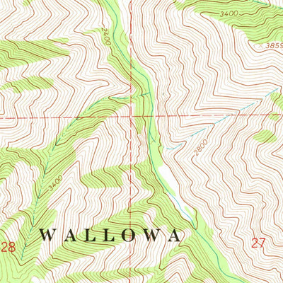 United States Geological Survey Wood Butte, OR (1967, 24000-Scale) digital map