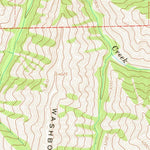 United States Geological Survey Wood Butte, OR (1967, 24000-Scale) digital map