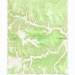 United States Geological Survey Wood Canyon, UT (1968, 24000-Scale) digital map
