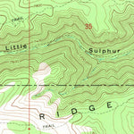United States Geological Survey Wood Canyon, UT (1968, 24000-Scale) digital map