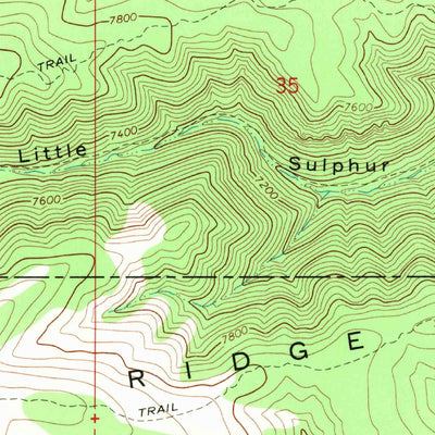 United States Geological Survey Wood Canyon, UT (1968, 24000-Scale) digital map