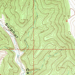 United States Geological Survey Wood Canyon, UT (1968, 24000-Scale) digital map