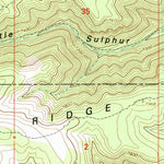 United States Geological Survey Wood Canyon, UT (1996, 24000-Scale) digital map