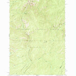 United States Geological Survey Wood Hump, ID (1991, 24000-Scale) digital map