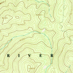 United States Geological Survey Wood Hump, ID (1991, 24000-Scale) digital map