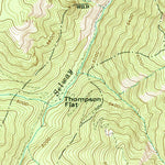 United States Geological Survey Wood Hump, ID (1991, 24000-Scale) digital map