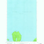 United States Geological Survey Wood Island, MI (1958, 62500-Scale) digital map