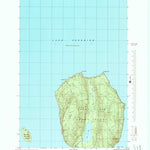 United States Geological Survey Wood Island, MI (1985, 24000-Scale) digital map