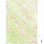 United States Geological Survey Wood Lake, MT (1995, 24000-Scale) digital map