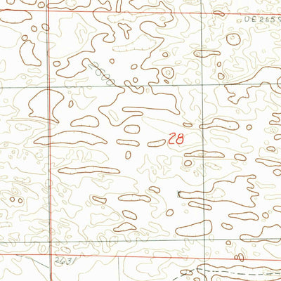 United States Geological Survey Wood Lake, NE (1985, 24000-Scale) digital map