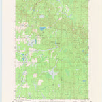 United States Geological Survey Wood Lake, WI (1979, 24000-Scale) digital map