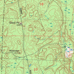 United States Geological Survey Wood Lake, WI (1979, 24000-Scale) digital map