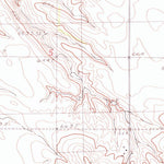 United States Geological Survey Wood North, SD (1982, 24000-Scale) digital map
