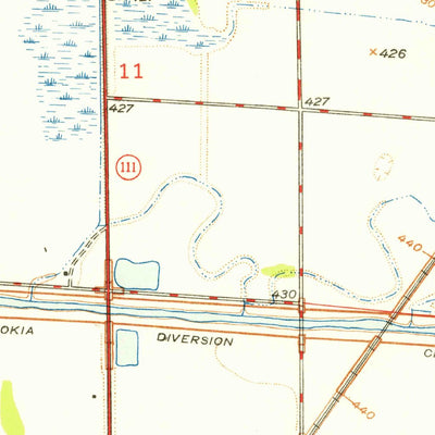 United States Geological Survey Wood River, IL-MO (1948, 24000-Scale) digital map