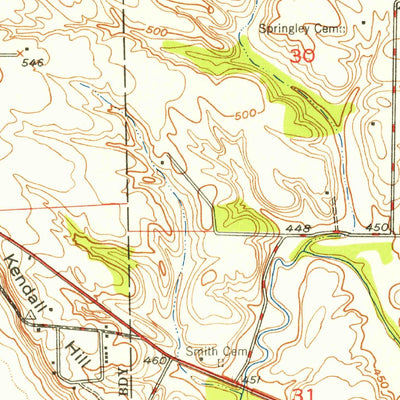 United States Geological Survey Wood River, IL-MO (1948, 24000-Scale) digital map