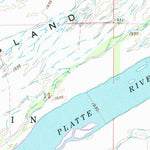 United States Geological Survey Wood River, NE (1962, 24000-Scale) digital map